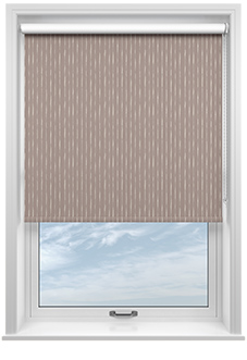 Luis Striped, Victorian Violet - Twist&Fit Roller Blind